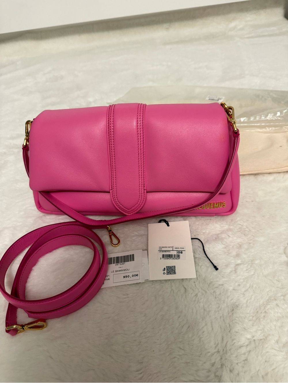 Jacquemus Le Bambimou Bag in Light Pink - Picture 2 of 16